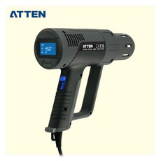 ATTEN安泰信 ST-2308DX工業用熱風槍 熱縮膜 熱縮管 熱風機 封膜 縮膜槍 熱烘槍 1500W 110V, 1個