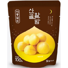 국내산 밤 100% 산골알밤 50g 10개