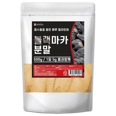 건강중심 페루 블랙 마카 분말, 1개, 500g