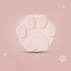 고양이 캔사료 캔뚜껑 습식사료 보관 밀봉 덮개 커버 핑크