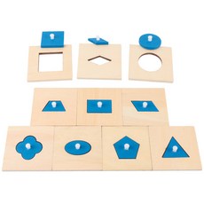 蒙氏教具0-3-6歲家庭版蒙氏教具兒童早教玩具幼兒園啓蒙益智玩具, 1個, 小嵌板(家庭版):1個