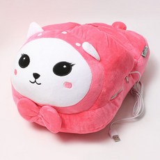 USB발난로 빅 핑크 고양이 USB 온열 발난로 풋워머 발난로쿠션 온열슬리퍼 사무실 거실 실내화 발방석 발워머, 선택안함