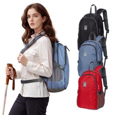 콜핑 남성 여성 공용 22리터 등산가방 경량 쿠셔닝 등산배낭, RED