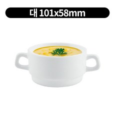 스프컵 미색 멜라민 양손컵 2size 5개묶음, 대101x58(DS6100) 5개묶음, 1개