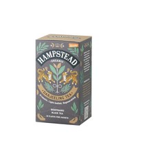 HAMPSTEAD TEA 햄스테드 티 유기농 다질린 티백 20 가방 유기 JAS 인증 개인 포장, 1개, 1개입, 1g
