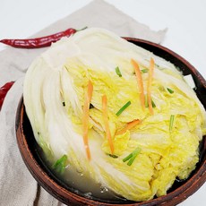 경자네 전라도 국산 당일제조 수제 백김치, 3kg, 1개