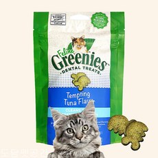 그리니즈 필라인 고양이 이빨과자 치석제거 간식, 60g