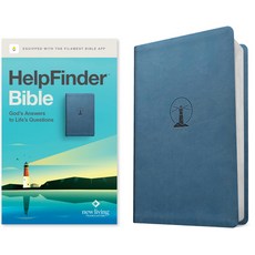 (外文書)Helpfinder Bible Nlt Filament Enabled (Leatherlike Harbor Blue Red Let... Imitation Leather, Tyndale House Publishers, English