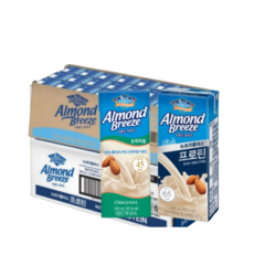 아몬드브리즈 190ml 오리지널 24팩 + 뉴트리플러스 프로틴 24팩 (총 48팩)