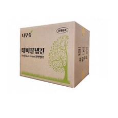 100% 천연펄프 무형광 나무숲 테이블냅킨 48밴드 80매, 1개, 80개