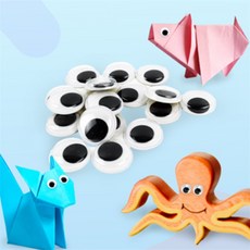 에브리띵샵 인형눈 스티커 왕눈이스티커, 8mm