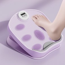 나인밸리 타이머 기능이 있는 종아리 스트레칭 레그릴렉서(건전지 불포함), 라일락 보라