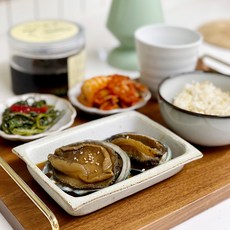 바다농장 전복장조림 중사이즈 5마리내외, 540g, 1개