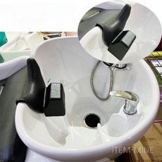 아기세면대쿠션 샴푸대목받침 베개 샴푸의자 머리받침 받침대 세면대 샴푸체어, 소형 실리콘 넥 패드