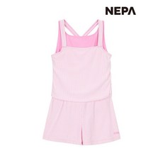 [백화점정품] 네파 키즈 여아 여름 물놀이겸용 래쉬가드 수영장 계곡 피크닉 자외선차단, 145, 핑크FONDANTPINK