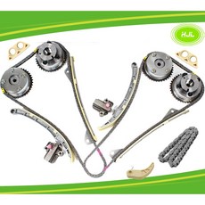 Hyundai 正時鏈條套件 含進排氣 VVT 齒輪 Genesis Santa Fe Kia Sedona, 1個, 正時鏈條套件 含進排氣 VVT 齒輪 H