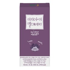 이지아이 엘더베리 아기 엘더베리시럽 징크시럽 아연 시럽, 15개, 10ml 15개, 10ml