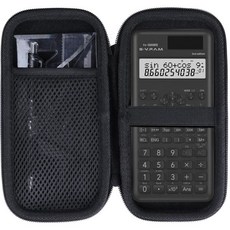 카시오 FX115 ESPLUS2 2nd EditionFX991 ES Plus2nd EditionFX82 ESFX83GTCW FX82 Plus 과학 계산기블랙 호환 케이스, Black