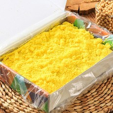 [국내산 찹쌀] 이불 카스테라 호박 인절미 600g / 고소한 수제 고물떡/3만원이상 가래떡 증정, 1개