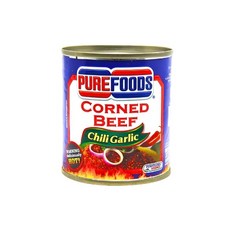 PUREFOODS 牛DBGPRINT 辣椒大蒜風味 210g, 1個