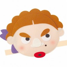 연극소품 가면머리띠전래동화 욕심쟁이부인 1개입
