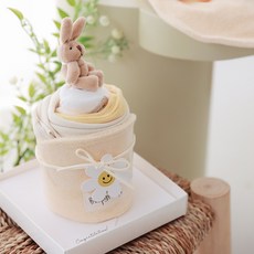 [출산백일선물] 우이동금손 옐로우밍 아기옷 케이크 5종세트(런칭기념 10% 추가할인) (케이크 선물포장)