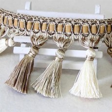 커튼 에징 봉제 트림 태슬 프린지 장식 도어 쿠션 데코 창문 홈, 8. 2