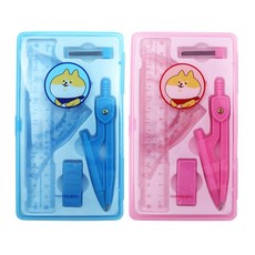 모닝글로리 디자인 컴퍼스 세트 하늘, 2개
