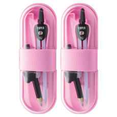 SONIC 슈퍼 컴퍼스 이로하 연필용 바이올렛, 2개