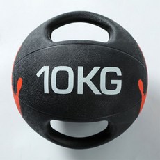 메디신 볼 손잡이 다이어트 핸들 헬스장 크로스핏 근력 웨이트 균형, 10kg, 1개