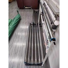 원단 롤러 천 풀링기 시트지 롤링기 고정대 직물 공장, 1개, 100x45cm (걸이대 포함)