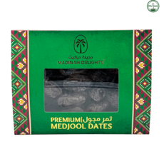 Madinah Delights 프리미엄 메주올 대추야자, 2개, 500g