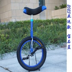 ALU NUM WH CHILD LS SPORTS COMPETITIVE NCE ON STUNT ADULT UNICYCLE YCLE RING, 12 inch, Sapphi blue
