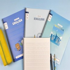 짱이상회 초등 스프링영어노트 넓은칸 남 10권 스프링영어노트초등저학년
