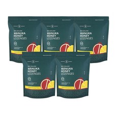 마누카사이언스 마누카꿀 로젠지 패션프루츠 레몬향, 5개, 250g