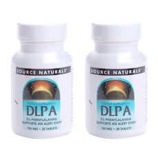 Source Naturals DLPA 750毫克, 30 件, 2個