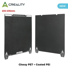 Creality K1 PEI 시트 235mmx235mm Ender 3 양면 인쇄 플랫폼 보드, 01 PET-PEI 235x235mm
