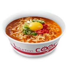 아이쿡 인덕션종이용기 한강라면용기, 1박스, 50개 1박스, 50개