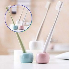 쌍문상회 지금 필요한 도자기 칫솔스탠드 스탠드 칫솔꽂이 펜꽂이 라이프토템칫솔꽂이 생활용품 4P세트 칫솔 다용도꽂이 정리용품 다용도거치대 칫솔거치대 펜거치대 k31872EA, 본상품