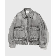 KIIMUIR 빅포켓 투웨이 워싱 데님 자켓_그레이 KBDSUDJ001GR 436042