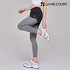 제인코트 멀티플 에너제틱 반바지레깅스 8부 UNA2701GY NC강서