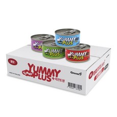야미야미 플러스캔 고양이 간식캔, 24개, 80g, 콤보