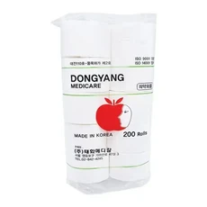 동양 탈지면 코튼롤 소아용 1봉지 200개입, 200 Rolls