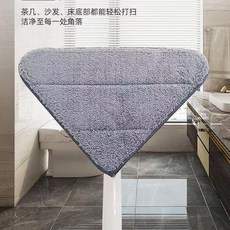 無品牌 拖把替換布 加厚珊瑚絨三角拖布, 1個