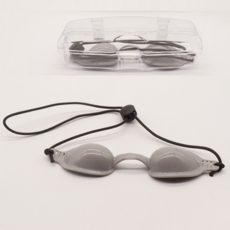 펀펀상사 레이저 눈가리개 레이져 보호 안대 안경, 1개, 회색