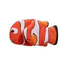 新品深海魚批發全棉烤箱手套烘焙隔熱手套廠家批發微波爐防燙手套, 1個, 小丑魚手套1只裝:如圖