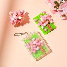 초등 봄맞이 창의활동 디폼블럭 벚꽃나무 미니파우치 키링 만들기 초등학교 초등미술