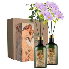 라플로리아 꽃 디퓨저, 2개, 500ml, S6.다시한번힘내요향/A11.자스민꽃-L12/바이올렛