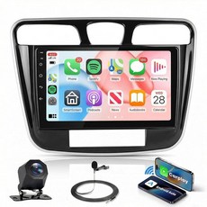 크라이슬러 200/200C 2011-2014용 4코어 4G+64G 안드로이드 15 자동차 라디오 무선 CarPlay 오토 5G Wi-Fi GPS 블루투스 5.0 9인치, 4Core 4G+128G