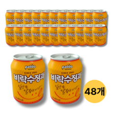 팔도 비락수정과, 238ml, 48개